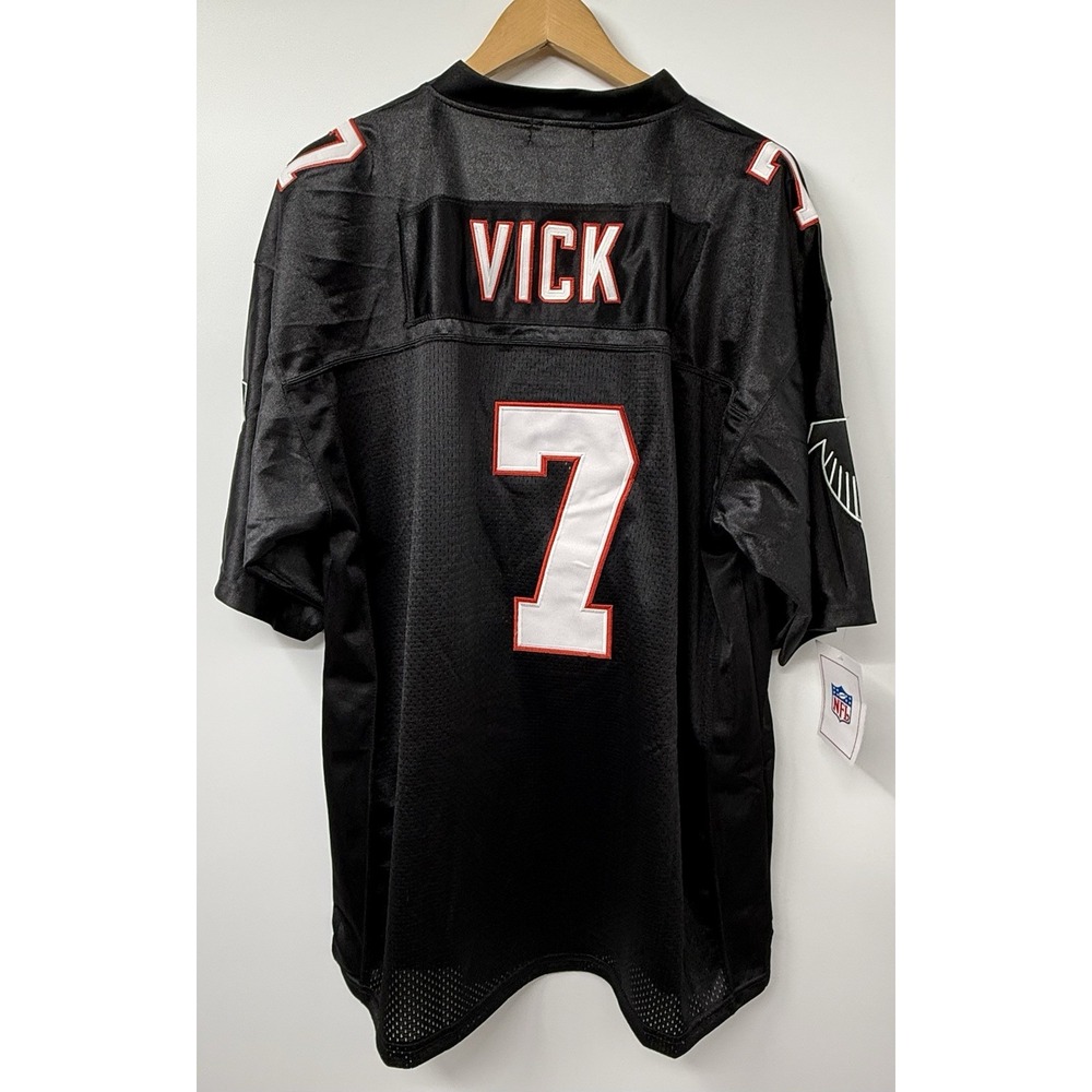 Michael Vick Mitchell & Ness 2012 NFL Falcons Throwback Jersey Size 52 XXL NWT